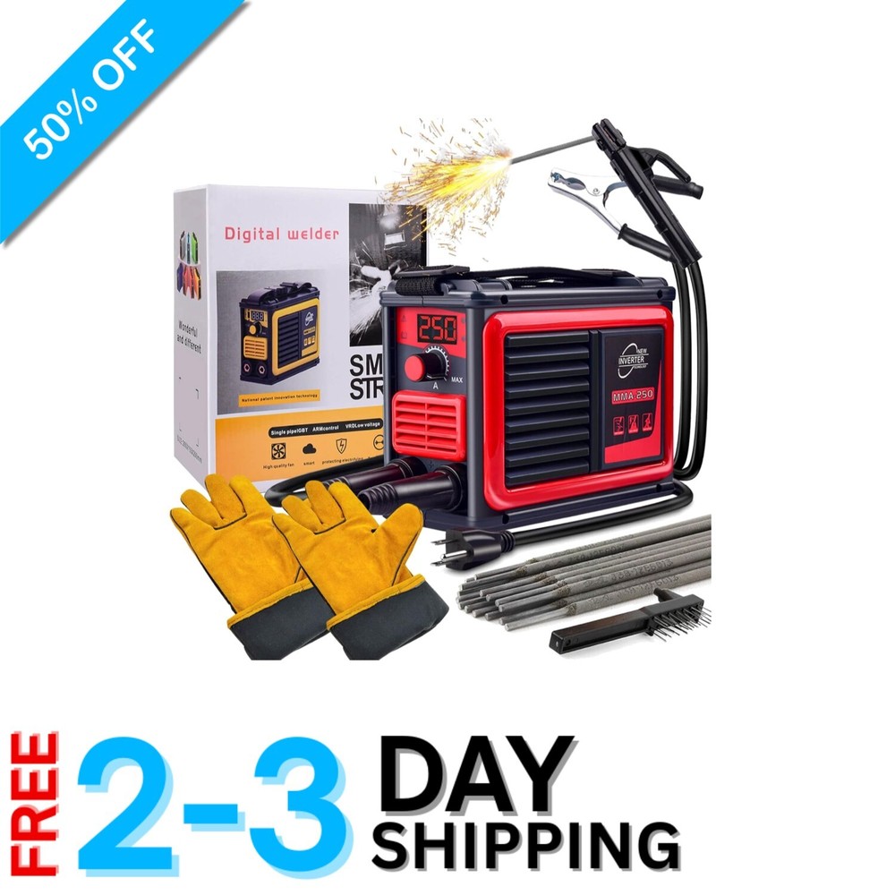 Advanced 110V Welding Machine with Digital Display & Superior Heat Dissipation