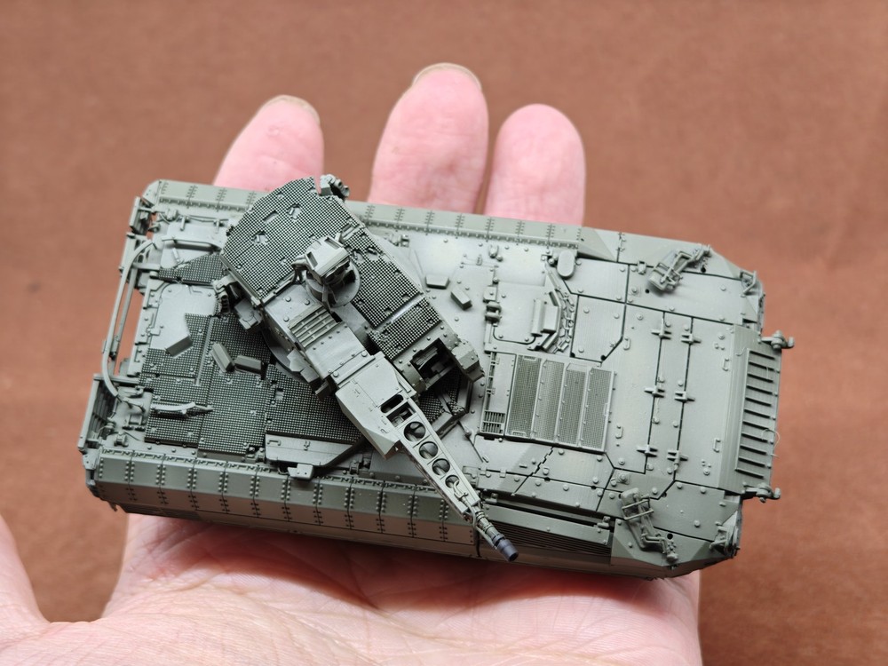3D Printed 1/144 Germany Puma Tank Finished Model