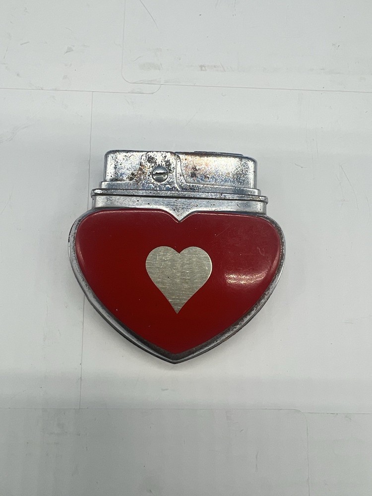 VTG Japan CMC Continental Mini Cigarette Lighter Silver Hearth