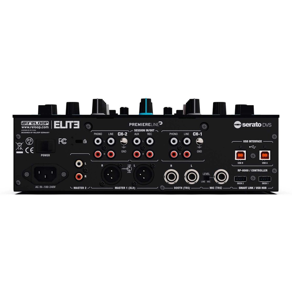 Reloop ELITE 2-Channel Mixer for Serato DJ Pro