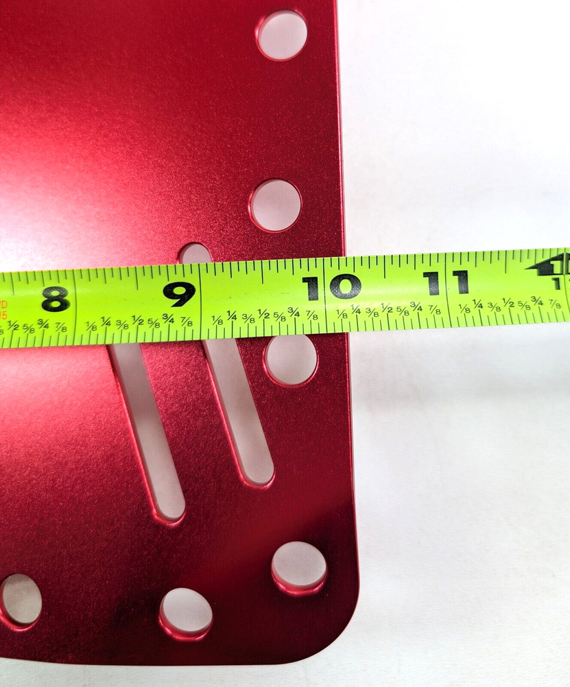 Aluminum Backplate Tech Scuba Dive Side Mount Doubles, Single Tank Adapter BCD