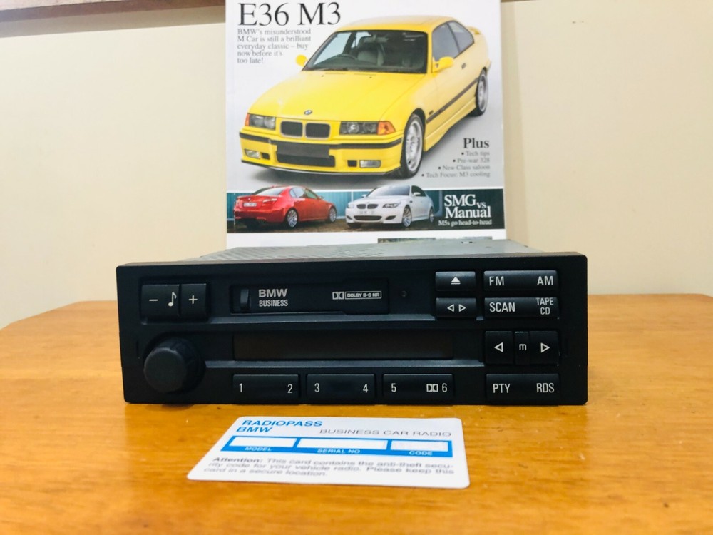 BMW C43 BUSINESS RADIO STEREO E30 E31 E32 E34 E36 318 325 540 840 M3 Z3 CODE