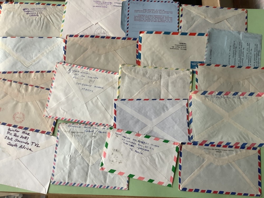 Airmail worldwide covers 29 items Ref A1876