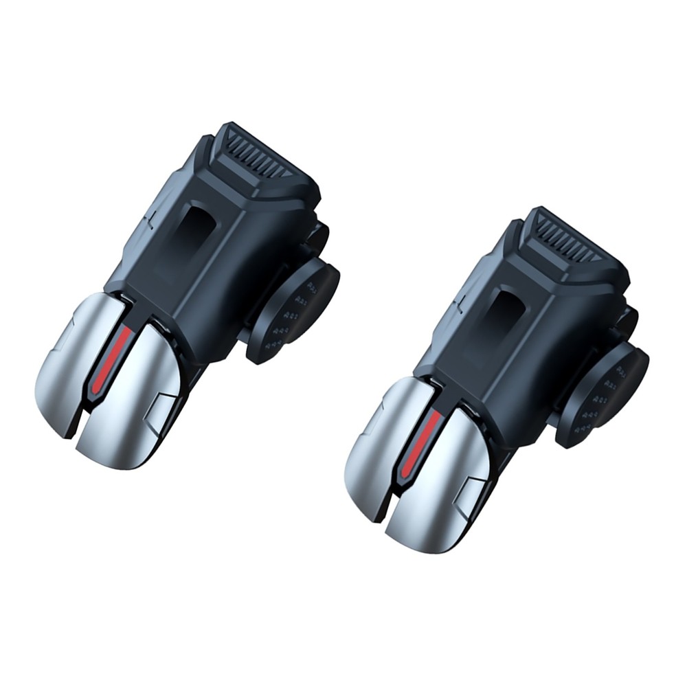 4 Output Heads+2 Fingers Game Gamepad Joystick Trigger Control For Mobile Phone
