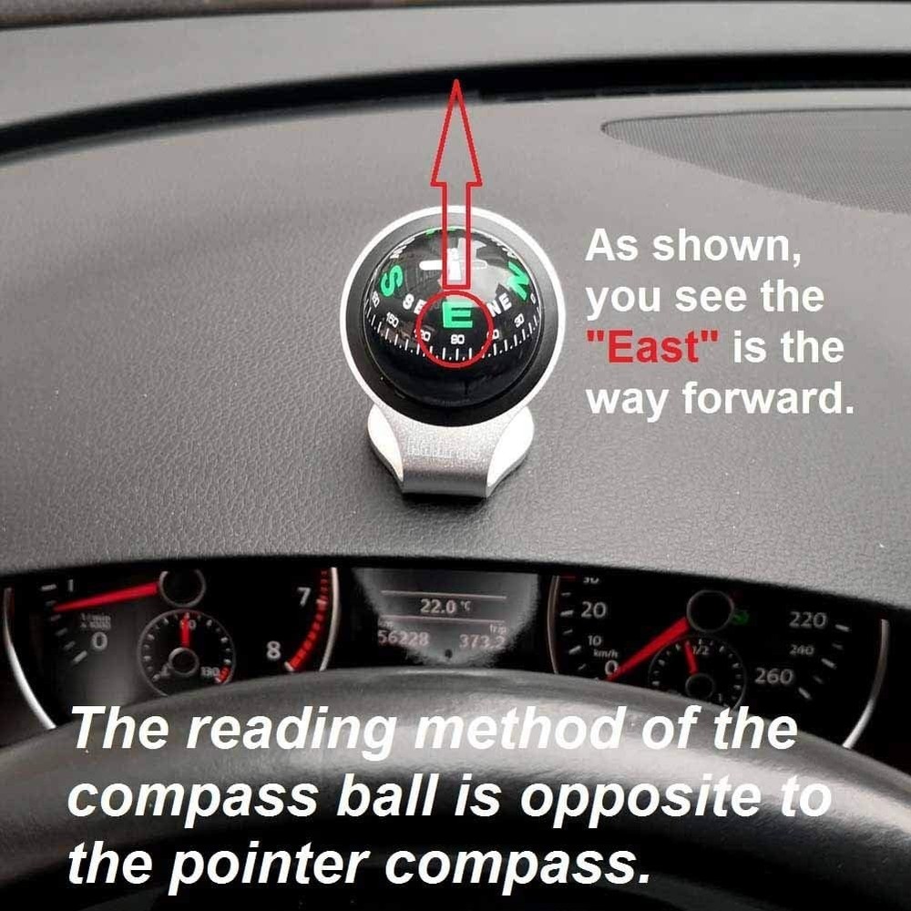 Automotive Compass Ball for Car or Boat
