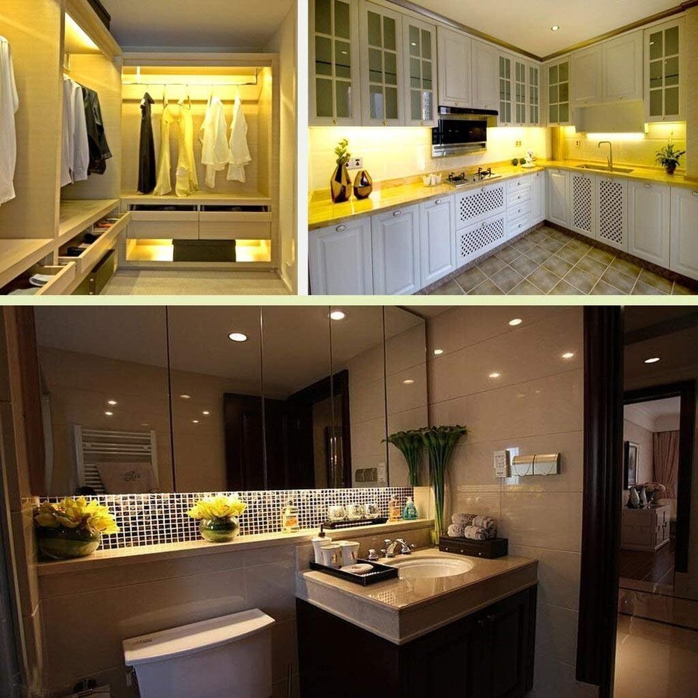 Multicolor LED Strip Lights with Remote Control Waterproof DIY Decor 2m