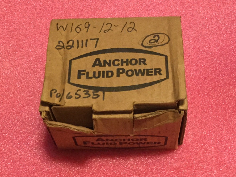 Anchor Fluid Power W169-12-12 Fitting