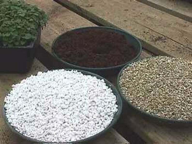 PERLITE & FINE GRADE VERMICULITE SEED STARTING ALL QUANTITIES bagged separate