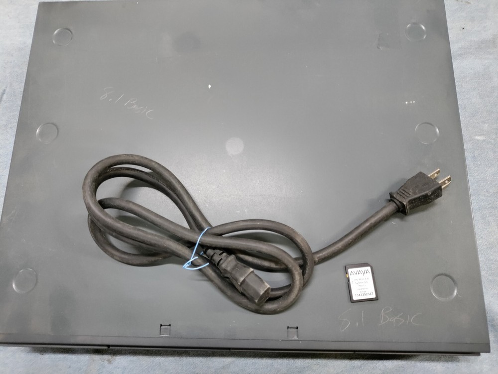 Avaya IP Office 500 V2 Phone Control Unit, 8.1 Basic SD card, & 1 combo card