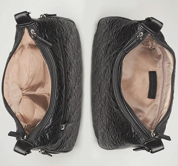 Embroidered Lambskin Basic Hobo