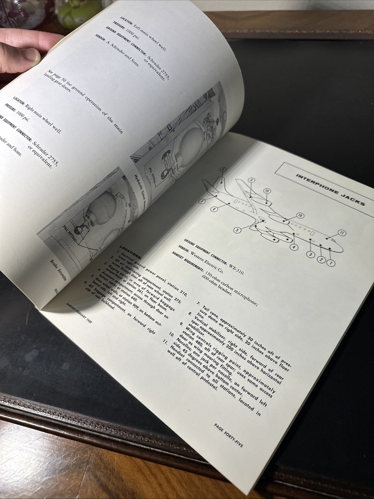 Douglas DC-8 Ground Servicing Manual 1959