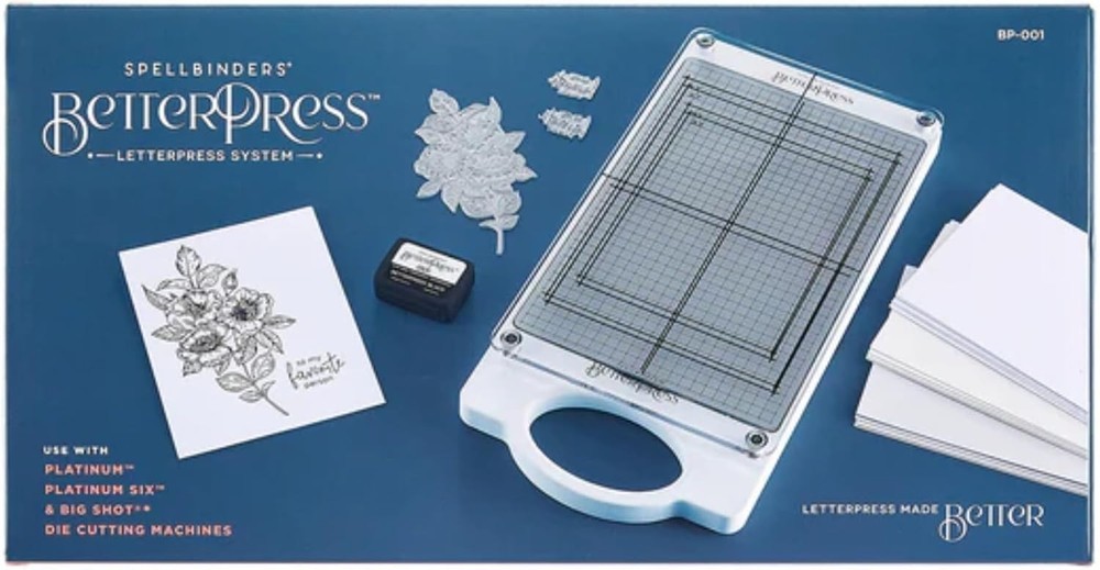 BetterPress Letterpress System for Cardmaking=