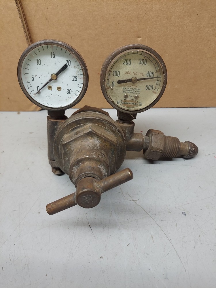 Vintage Two-Stage Regulator  UNTESTED