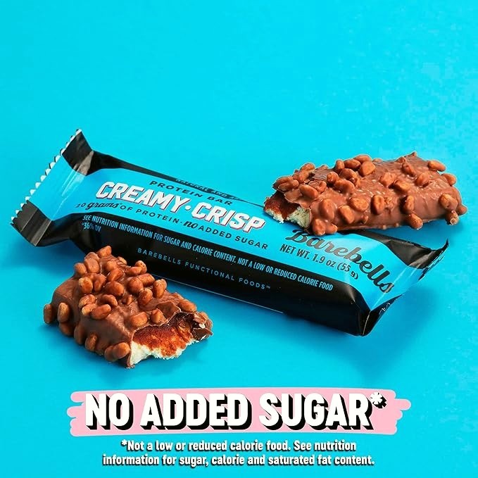 BarebeIIs Protein Bars Assorted Variety Pack , 20g Protein Snacks 10 Pack