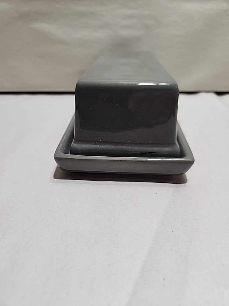 Mainstays Grey Butter Dish