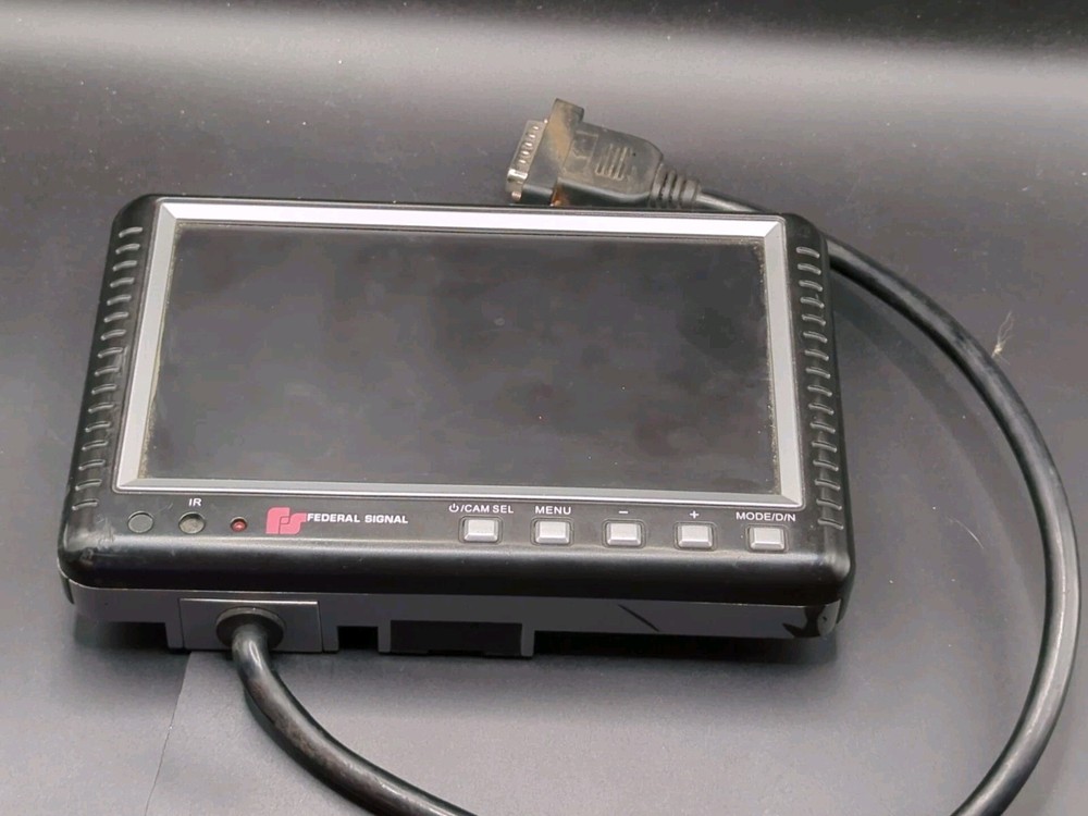 Federal Signal Camera Screen CAMLCD-INT-70-B WORKING