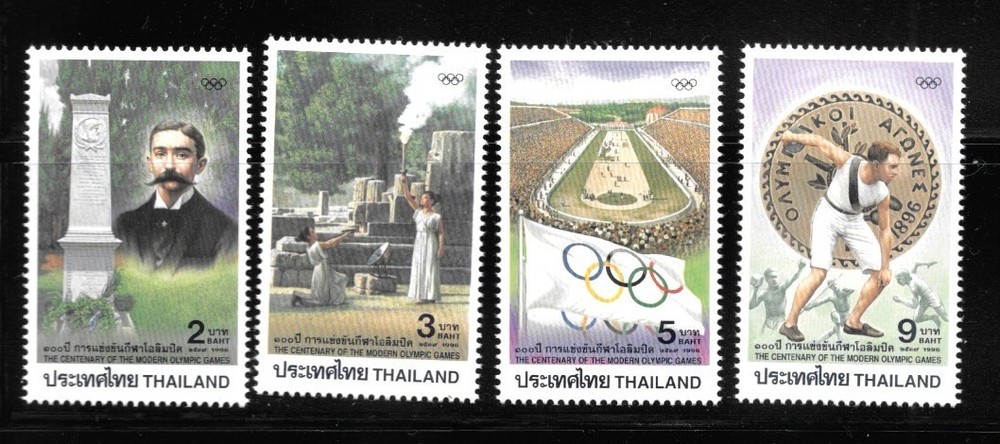 Thailand Stamp , 1996, sc # 1677-80 (4) , MNH /  thd - 511