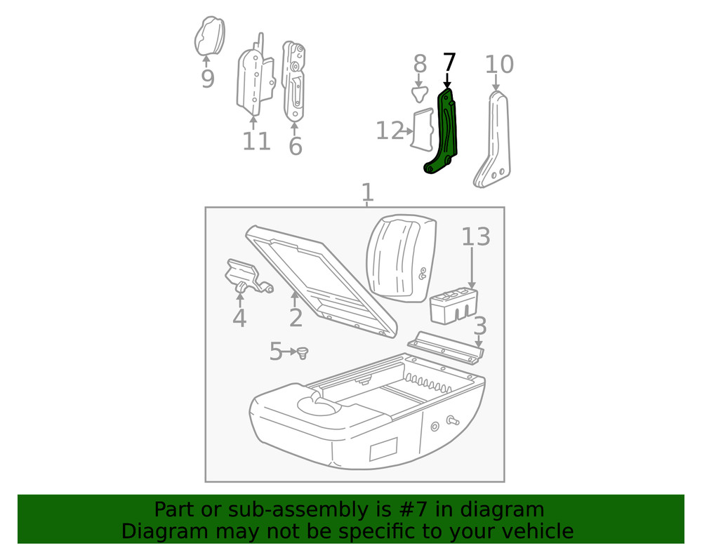 Genuine Ford Bracket F65Z-1563076-AA