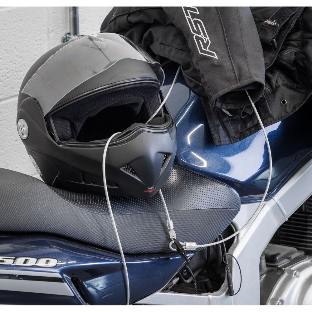 Sealey SHGCL3 Motorcycle Cable Lock 3m-Heavy‑Duty Security Cable
