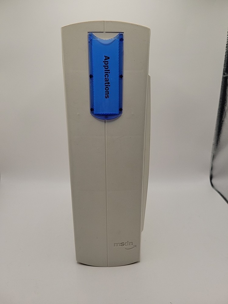 Microsoft Developer Network MSDN Discs Case With Disk Storage Folders