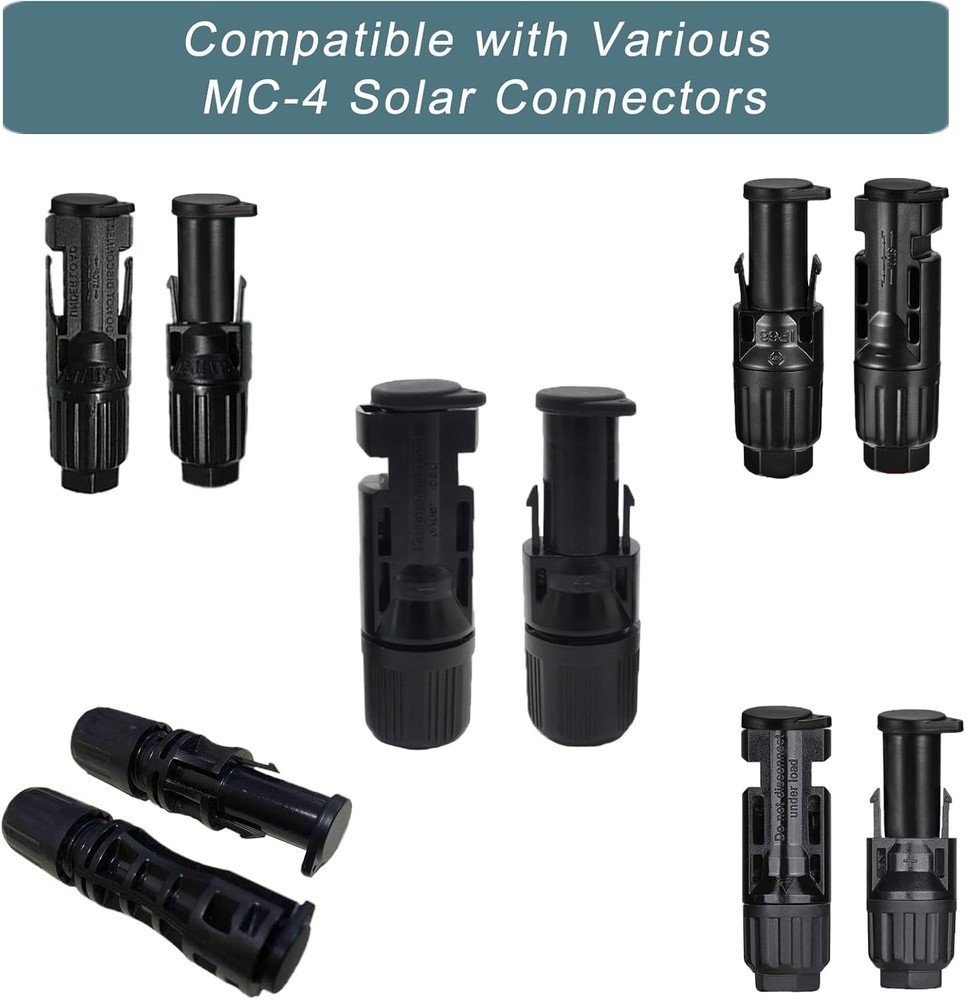 5 Pair Solar Panel MC4 Connector Weather Caps
