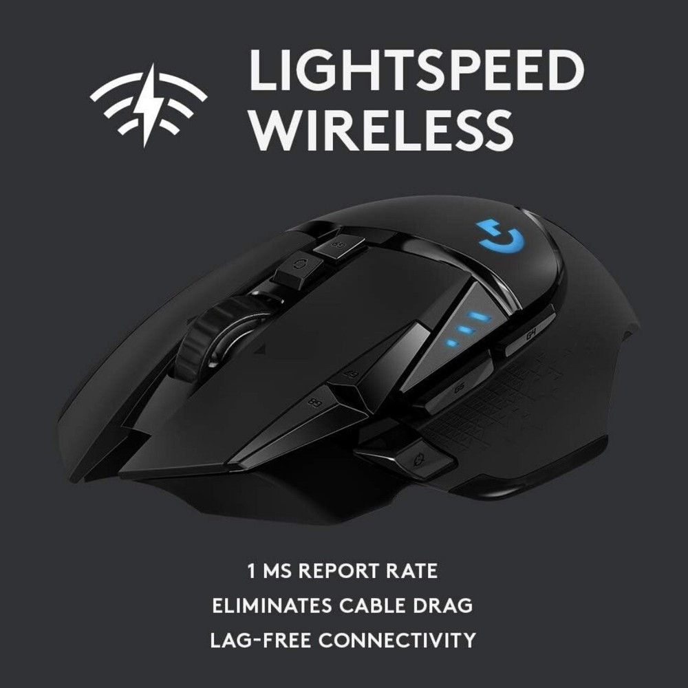 Logitech G935 Headband Gaming Headset - Black / Blue