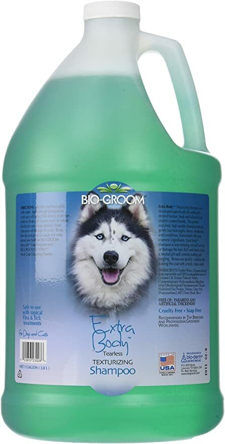 Pet Shampoo Extra Body Texturizing Concentrate Formula For Double Coated Breeds
