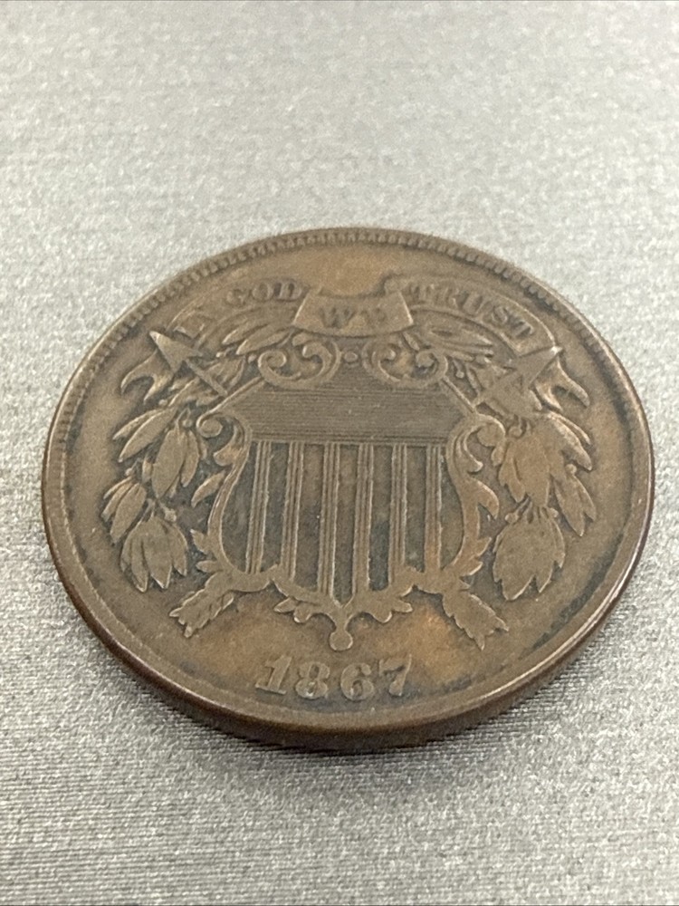 1867 Two Cent Piece
