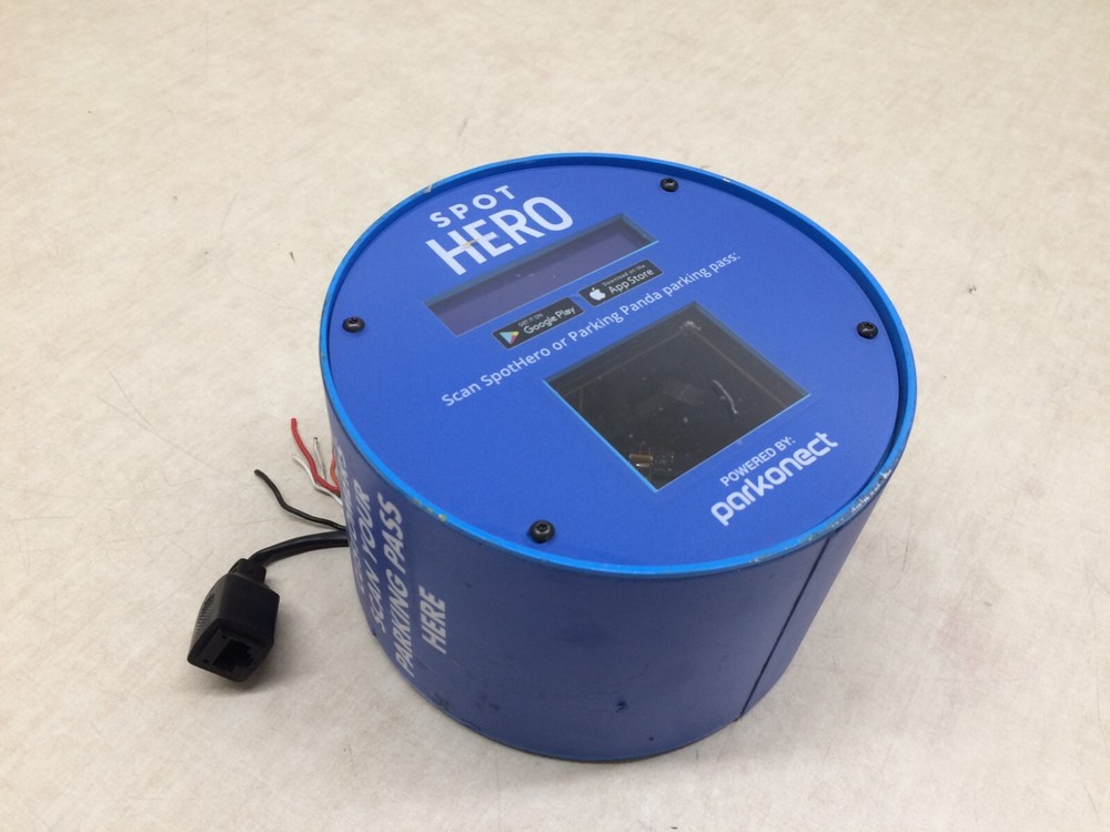 Parkonect Spot Hero IOT Reader PlayStation Barcode QR Parking Entry Exit