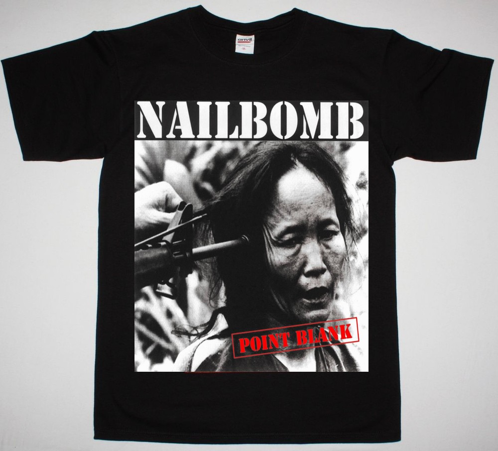 Nailbomb Point Blank Black T-Shirt