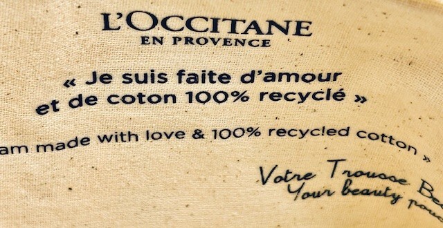 Authentic L'Occitane Limited Edition Paris Olympics Cosmetic Bag Eiffel Tower