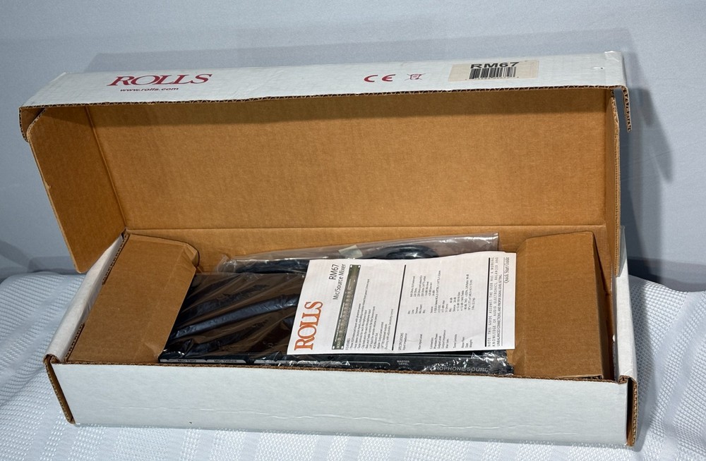 Rolls RM67 7-Channel Mic/Source Mixer