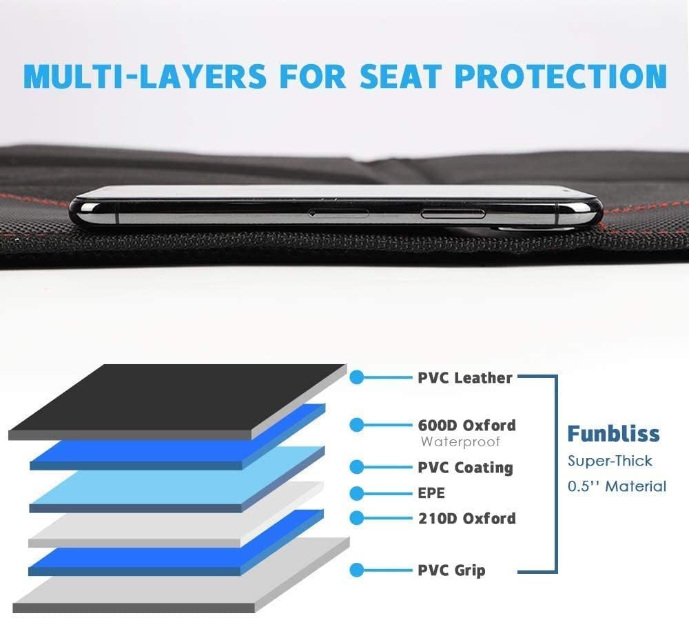 Heavy Padding Car Seat Protector Mat