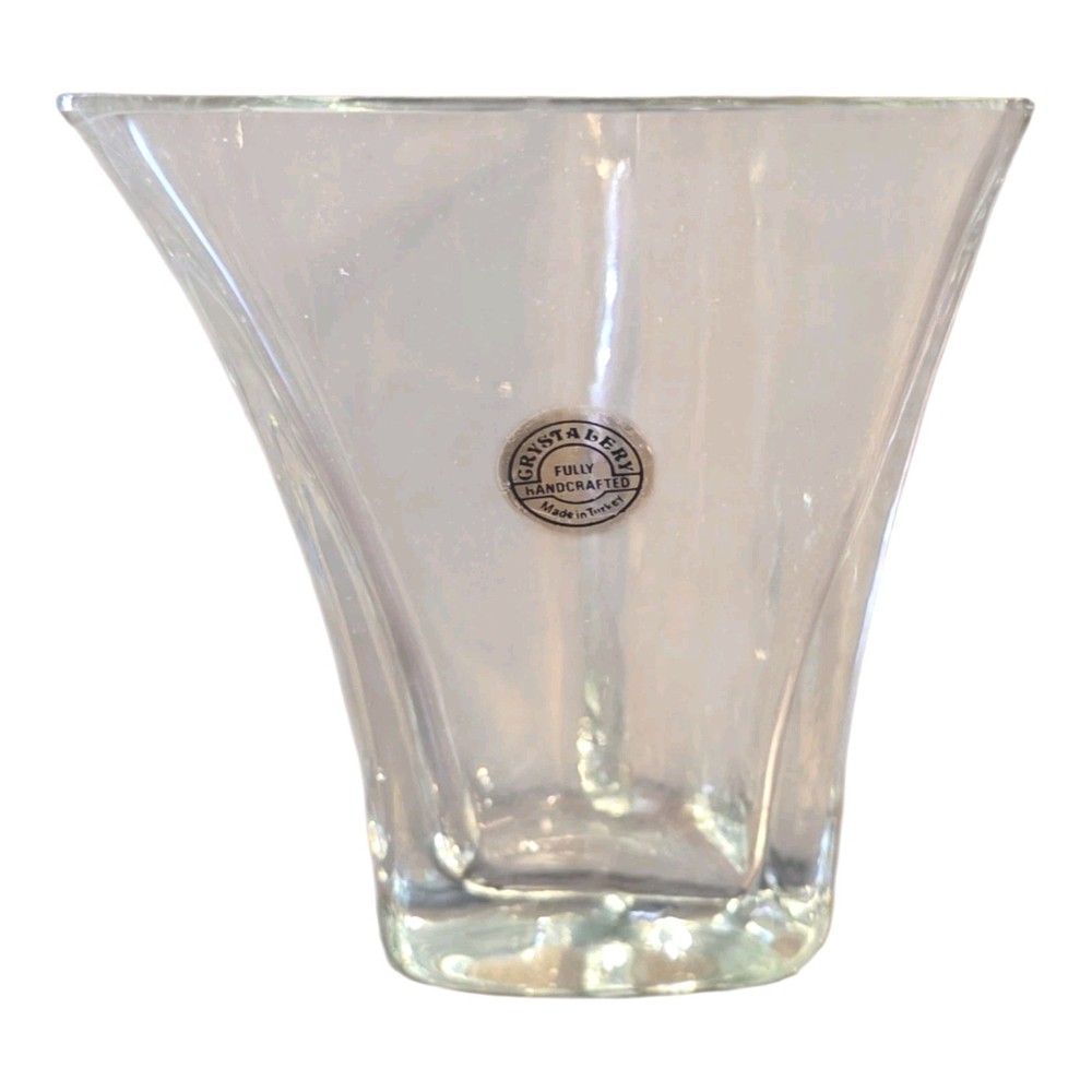 Crystalery Handmade Crystal Glass Vase