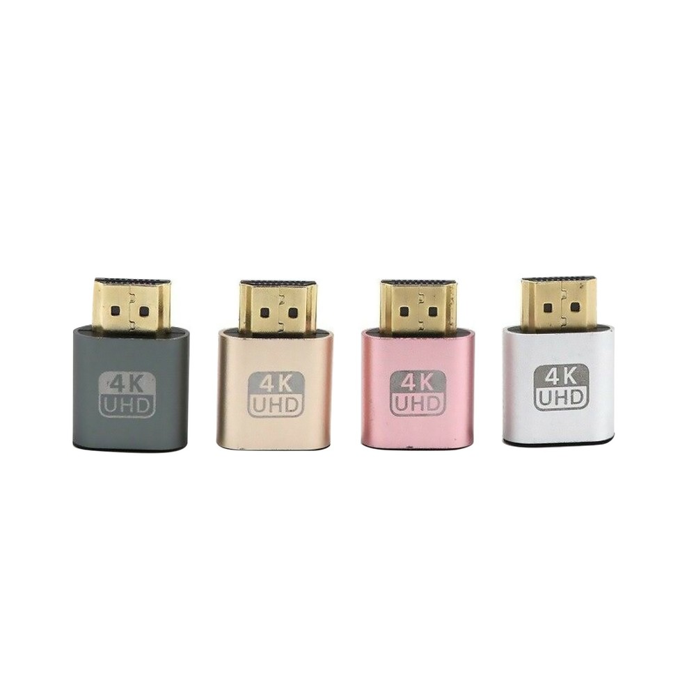 2Pack HDMI Dummy Plug Headless Ghost Fake Display Emulator Module 4K 1920x1080 A