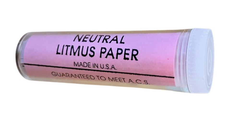 Neutral Litmus Paper Precision Laboratories Approx 100 Strips