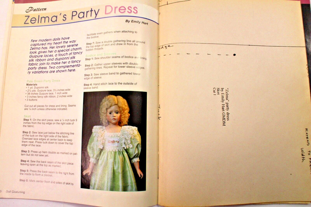 Doll Costuming with Patterns May 2002