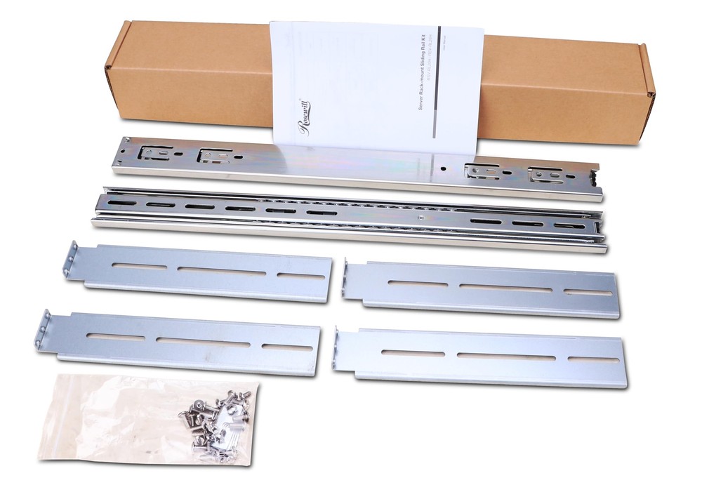 Rosewill Sliding Chassis Rail Kit - 20" Inches 3-Section