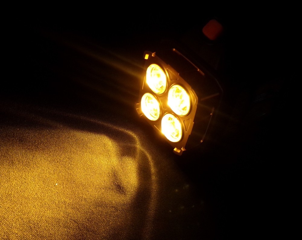 Multifunctional solar lamp LED 4 lights USB / Solar