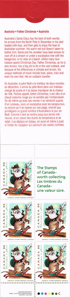Canada 1993 Yvert C 1344a Christmas MNH VF