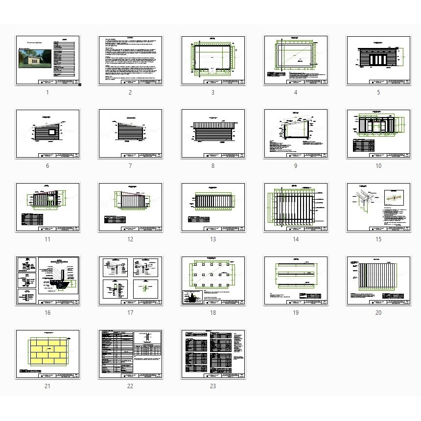 Modern 16’x24′ Shed Plans: Backyard Studio, Garden Storage Blueprints
