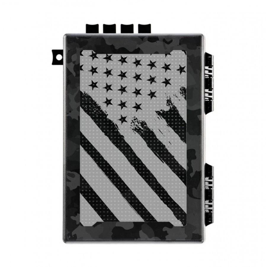 Stopbox Pro Handgun Safe - Flag Camo