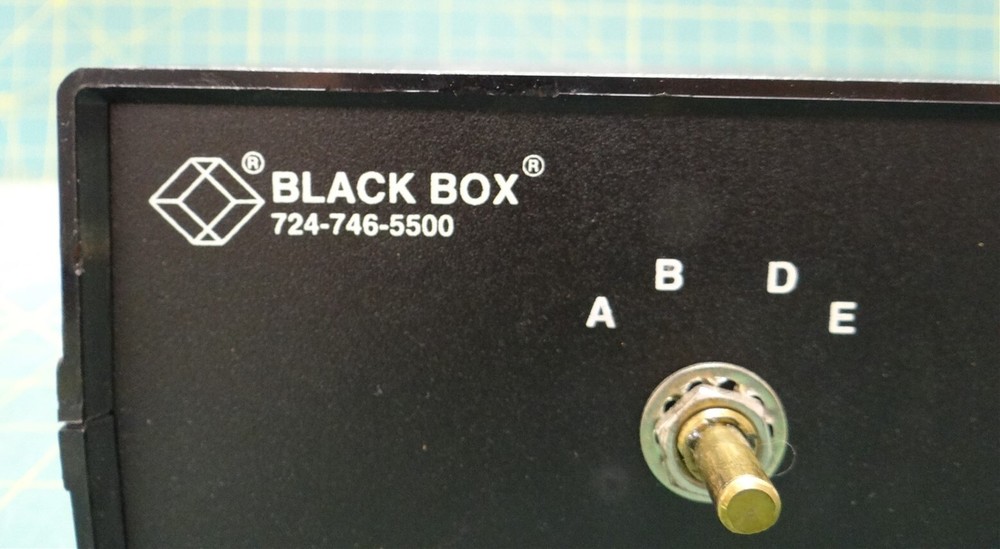 Black Box ABCDE Switch Model SW046AFFMFF