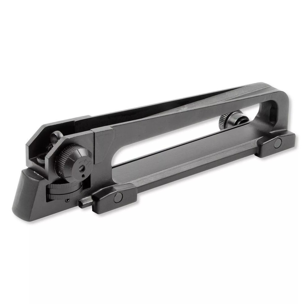 Metal Tactical Rear Sight Carry Handle Mount Adjust Removable Low Profile Mount