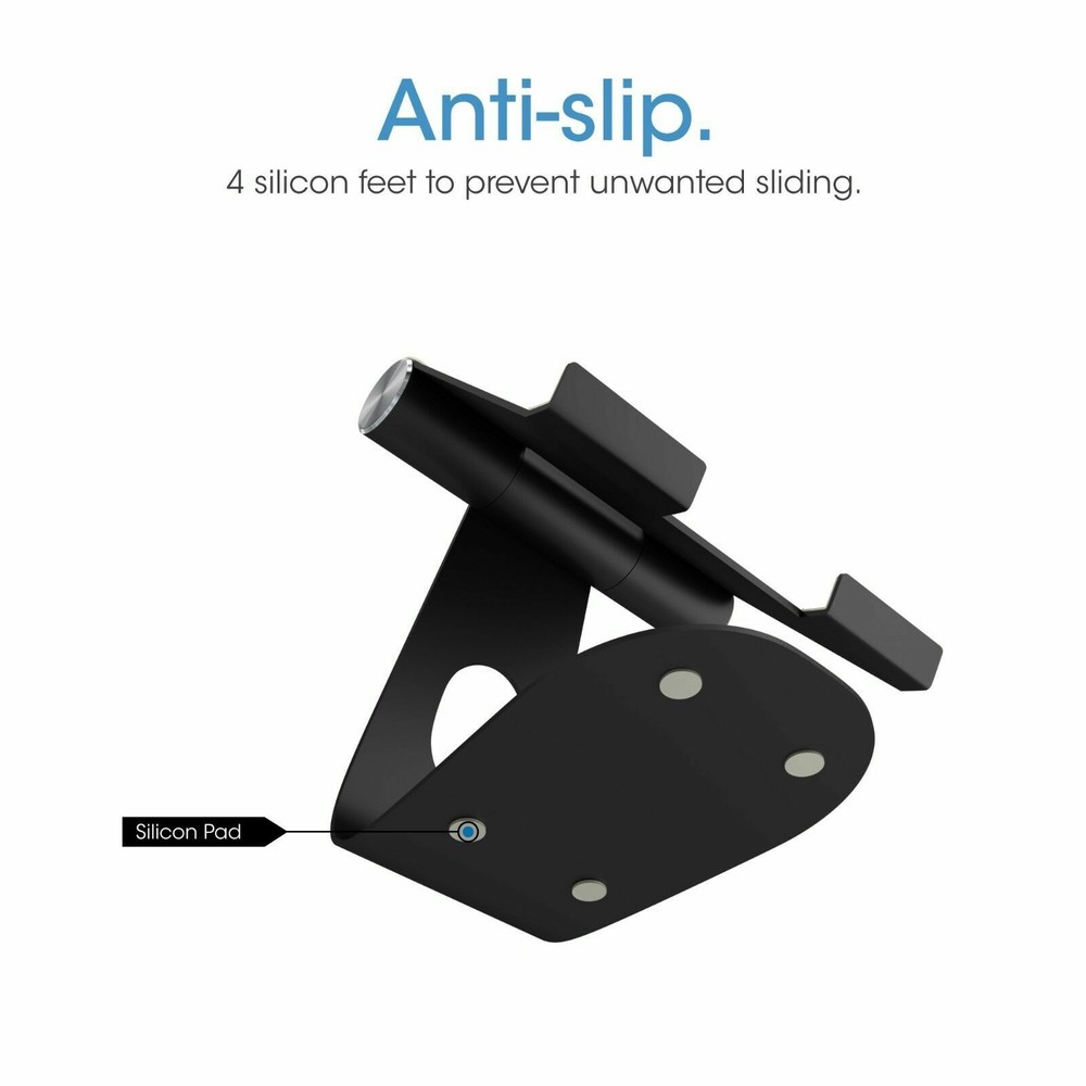 TechMatte Aluminum Adjustable Stand for Nintendo Switch - Silver