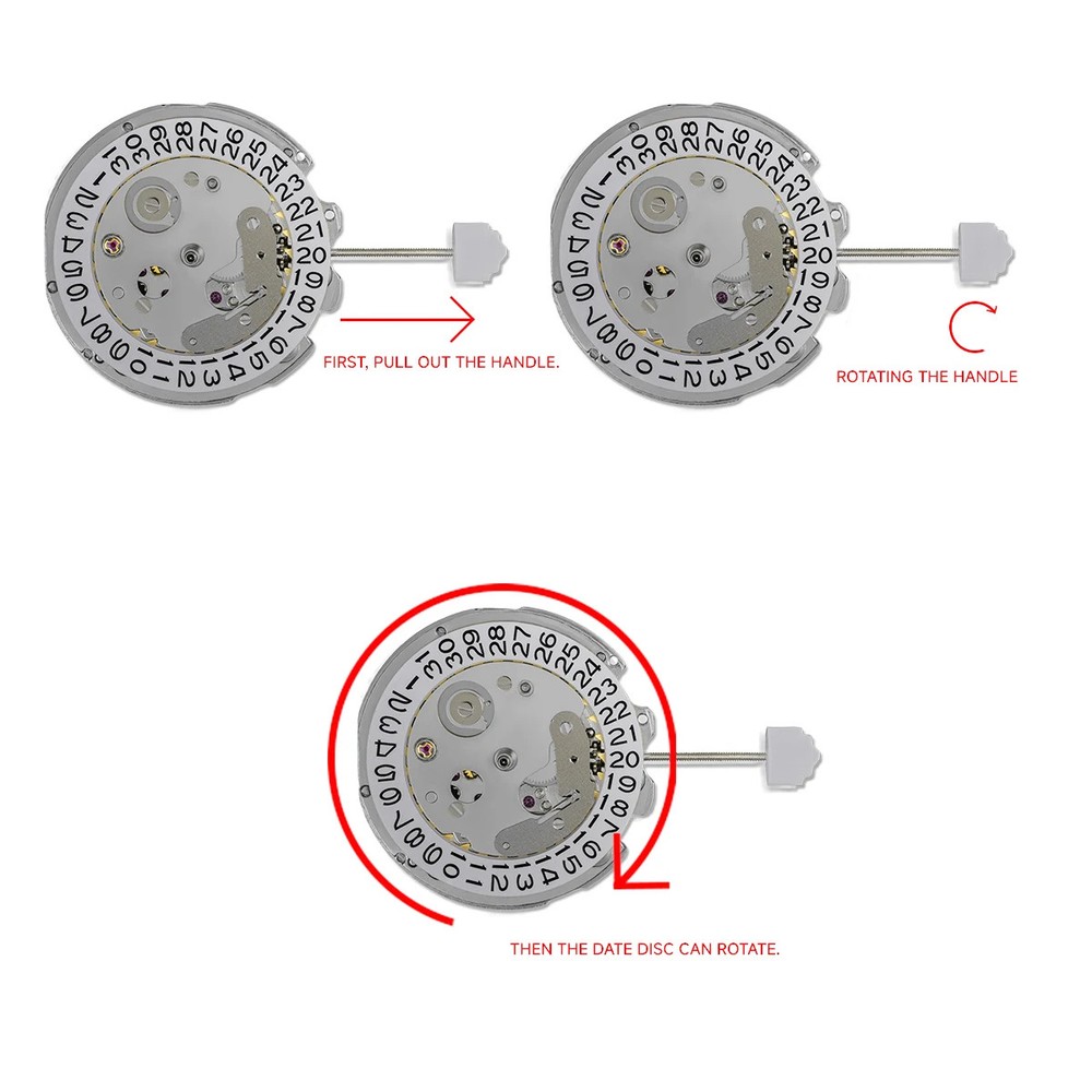 China NH35 Movement Replacement NH35 Date High Accuracy Automatic Mechanical