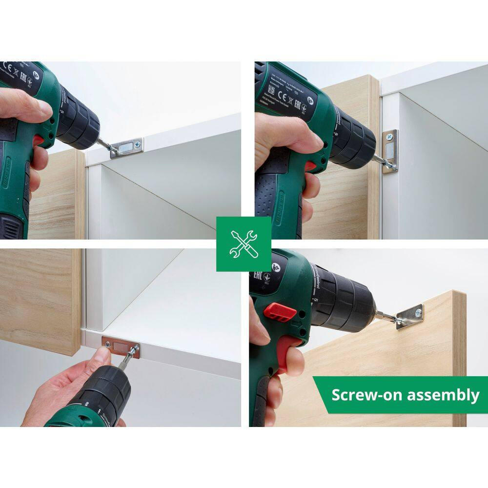 Thin Self-Adhesive Magnetic Catch (2-Pack)