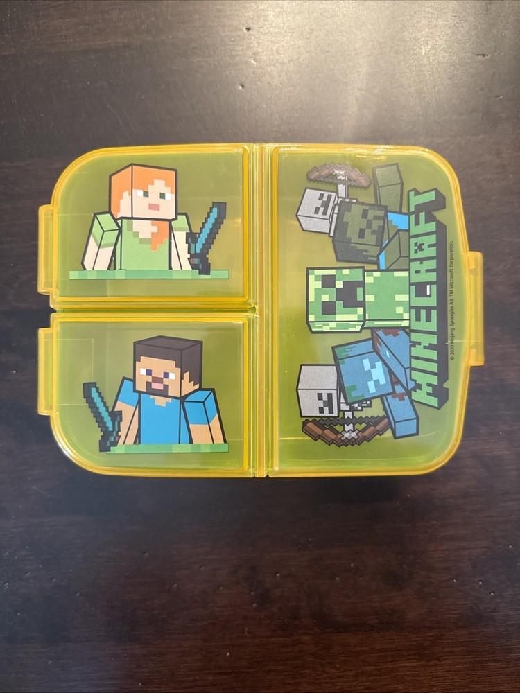 Stor Minecraft Multi Compartment Sandwich Box