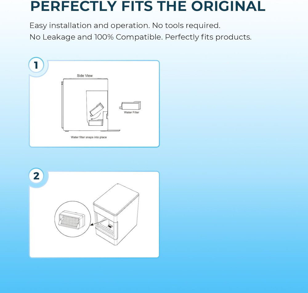 Replacement for GE Profile Opal Ice Maker Filter, NSF 42 Certified, Ge Opal Ice