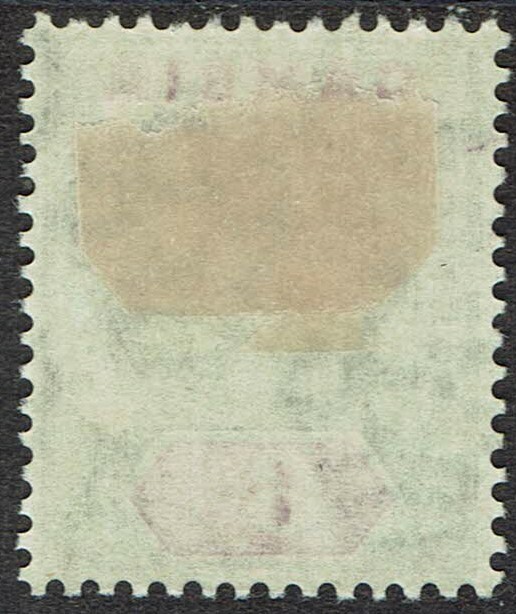 GAMBIA 1904 KEVII 6D WMK MULTI CROWN CA